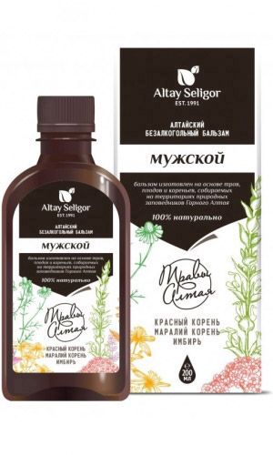 Бальзам ТРАВЫ АЛТАЯ МУЖСКОЙ 200 мл