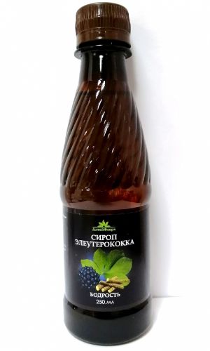Сироп БОДРОСТЬ С ЭЛЕУТЕРОКОККОМ