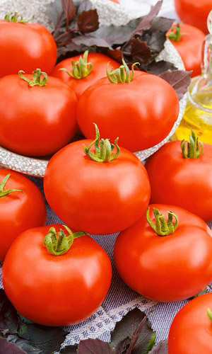 Томат НАША МАША F1 &mdash; Сверхпродуктивный гибрид! В кисти пять вкуснейших томатов массой по 150-200 г! Сахарные плоды!