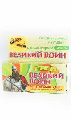 ВЕЛИКИЙ ВОИН от муравьёв биогель 45 г