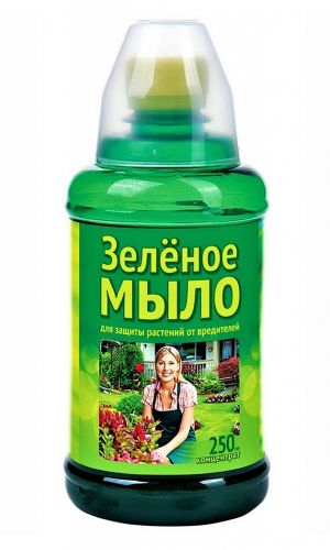 ЗЕЛЁНОЕ МЫЛО КОНЦЕНТРАТ от вредителей 250 мл